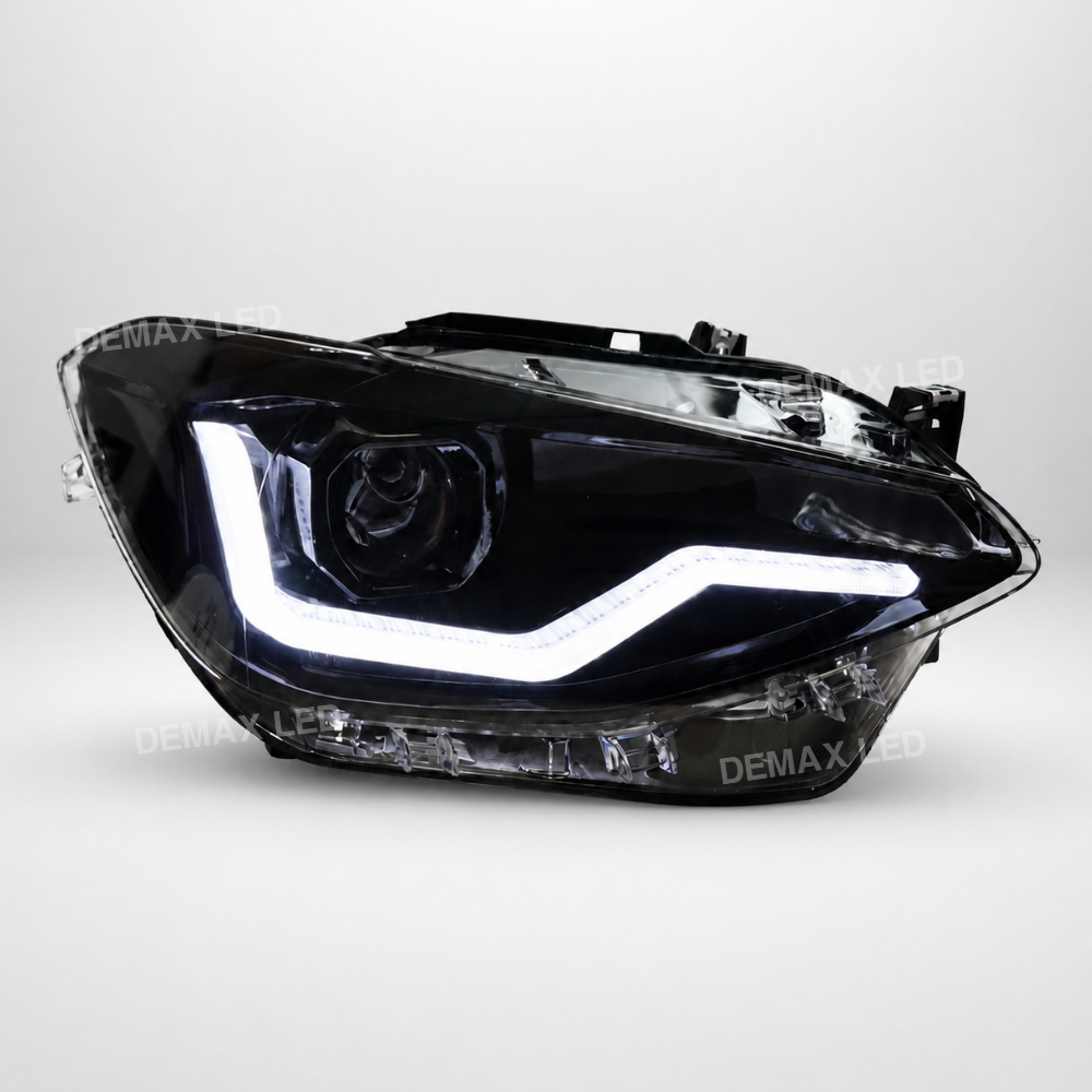 DEMAX Full LED headlights for BMW 1 Series F20/F21 Pre-LCI 2011–2014 with position lights on