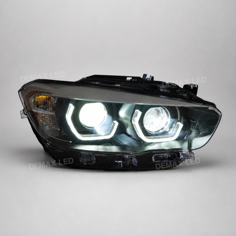 Full LED headlight for BMW 1 Series F20/F21 LCI with low and high beams on